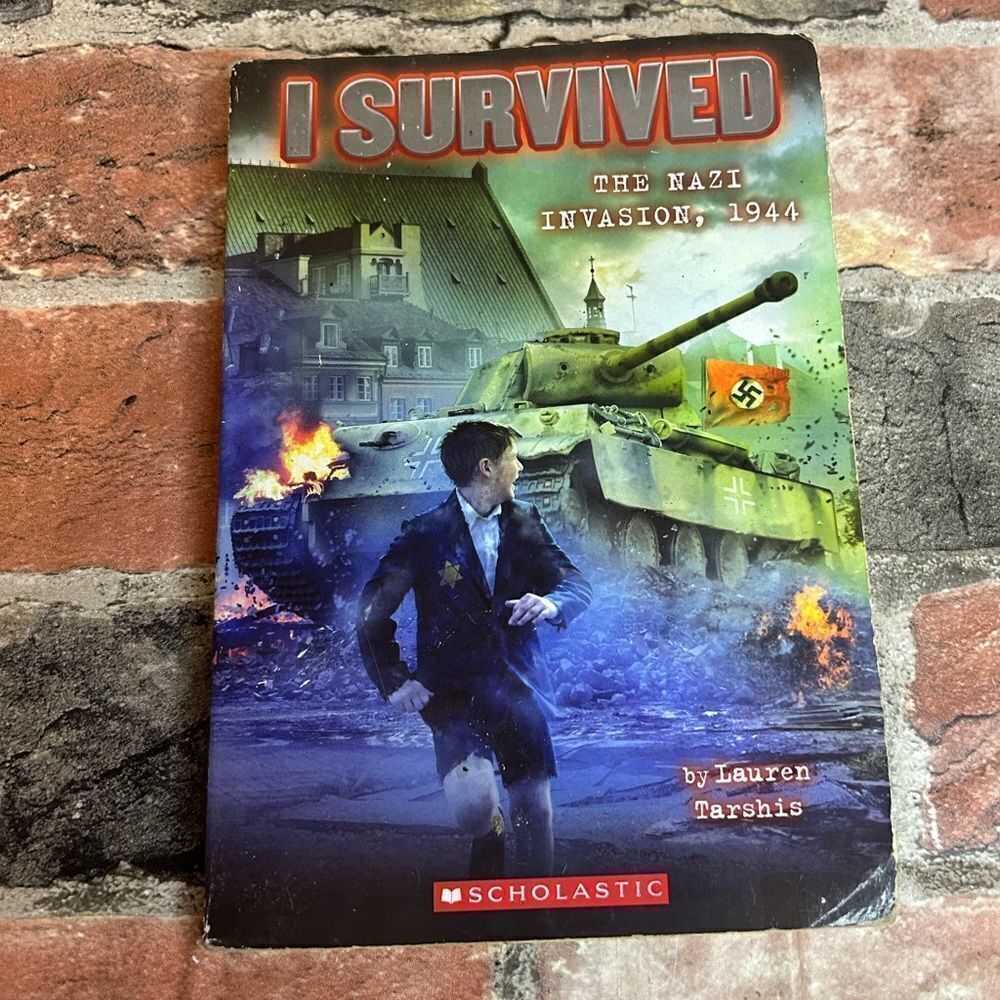 5 for $25🔥I Survived The Nazi Invasion, 1944 Scholastic Book